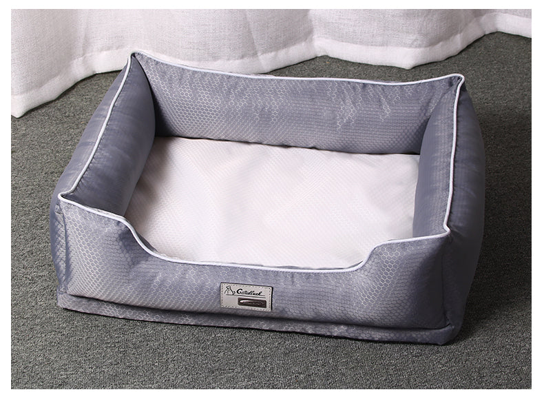 Removable & Washable Pet Bed - Easy-Clean Cushion for Dogs & Cats