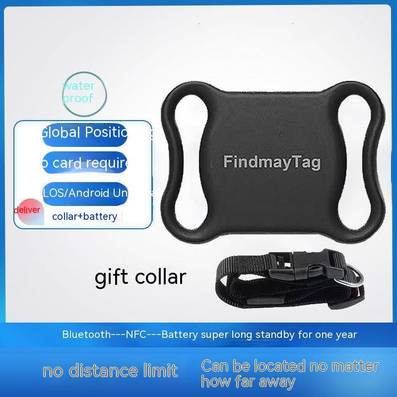 GPS Pet Tracker - Waterproof Anti-Lost Locator with Lifetime Free Tracking for Cats & Dogs