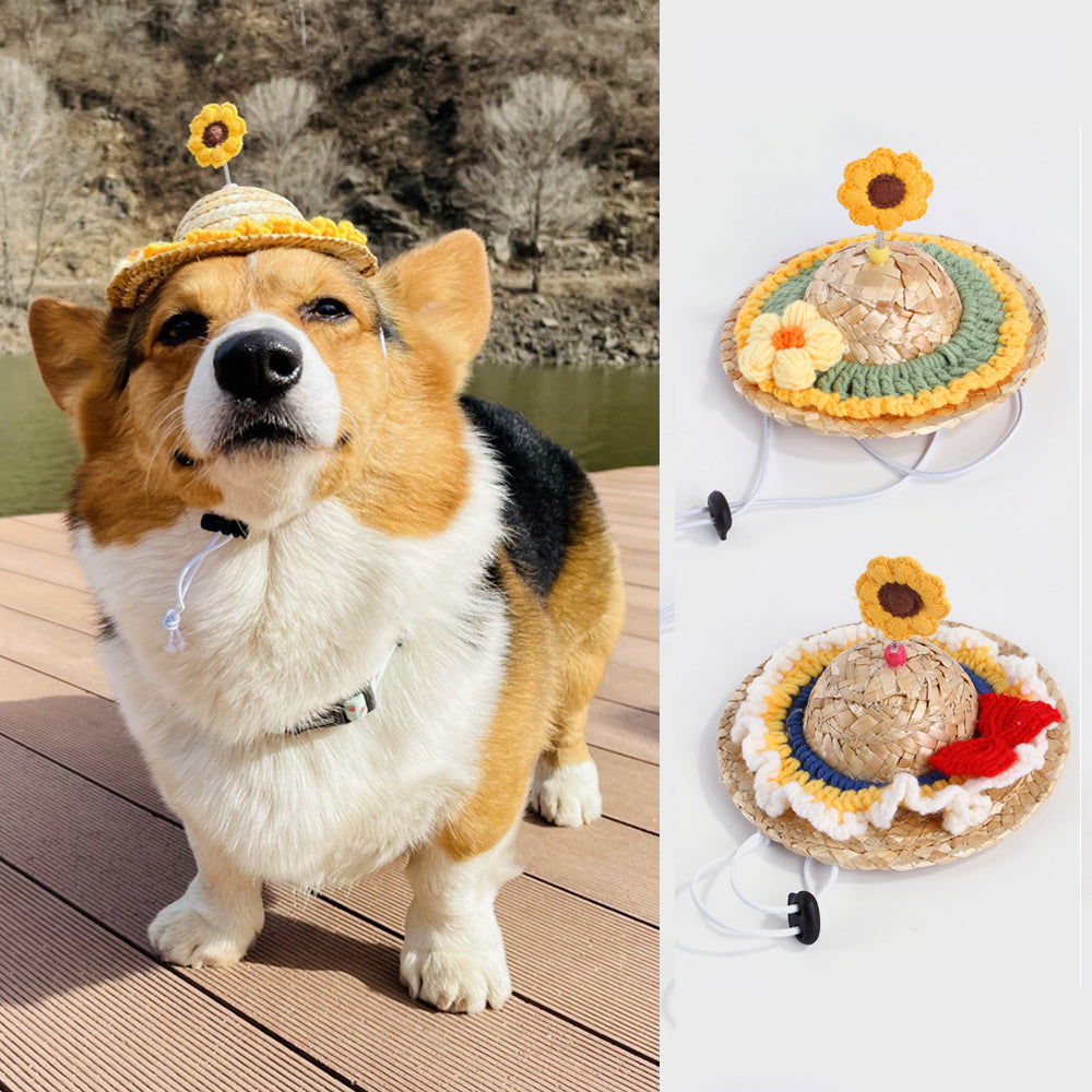 Adorable Pet Hat - Cute Headwear Costume for Cats & Small Dogs