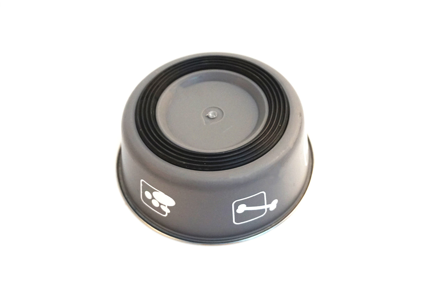 Stainless Steel Pet Food Bowl - Durable Non-Slip Feeding Dish for Dogs & Cats