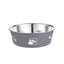 Stainless Steel Pet Food Bowl - Durable Non-Slip Feeding Dish for Dogs & Cats