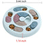 Slow Feeder Dog Bowl - Interactive Puzzle Feeding Bowl for Healthy Eating