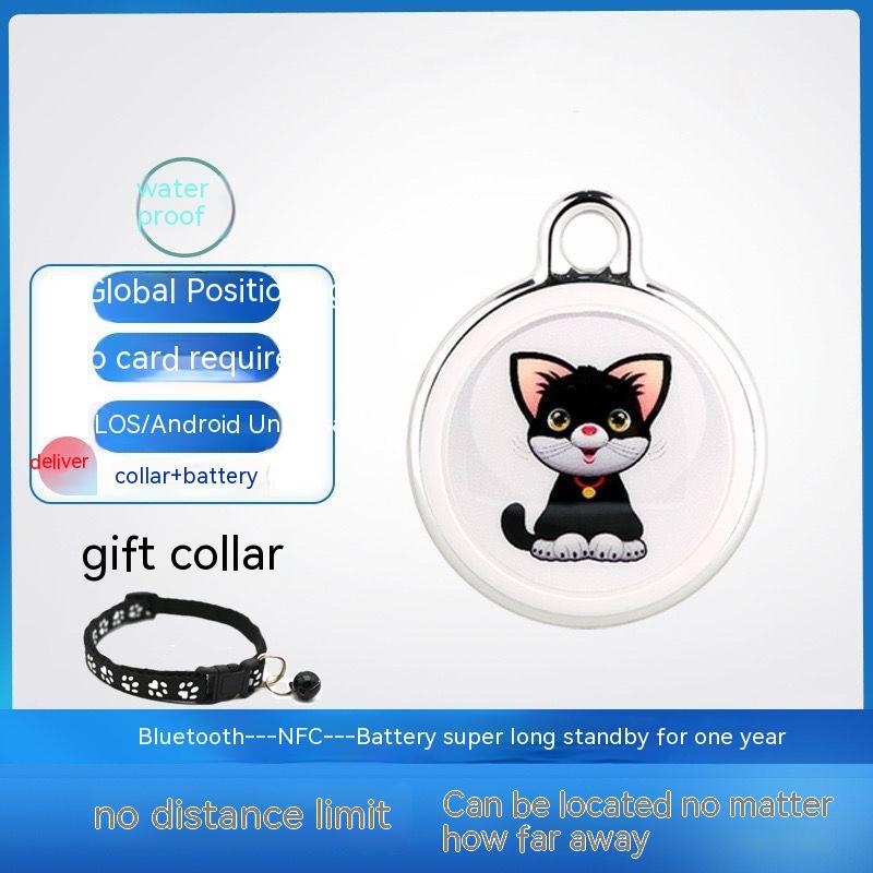 GPS Pet Tracker - Waterproof Anti-Lost Locator with Lifetime Free Tracking for Cats & Dogs