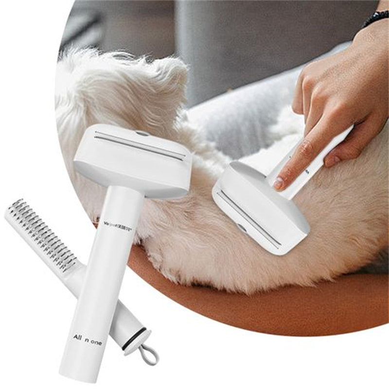 3-in-1 Pet Dematting Comb - Professional Detangling Brush for Cats & Dogs