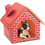 Enclosed Cat Litter Box - Chimney Villa Design with Privacy & Odor Control