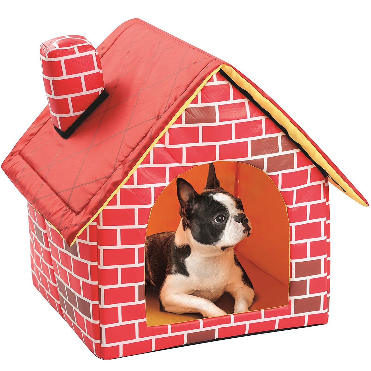 Enclosed Cat Litter Box - Chimney Villa Design with Privacy & Odor Control
