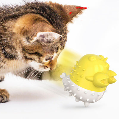 Electric Vibration Cat Toy - Interactive Self-Play Motion Activated Toy