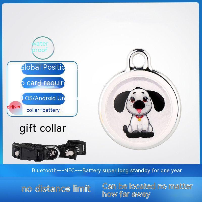 GPS Pet Tracker - Waterproof Anti-Lost Locator with Lifetime Free Tracking for Cats & Dogs