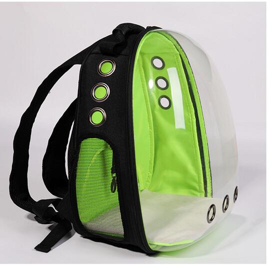 Transparent Pet Carrier Backpack - Bubble Window Travel Bag for Cats & Small Dogs