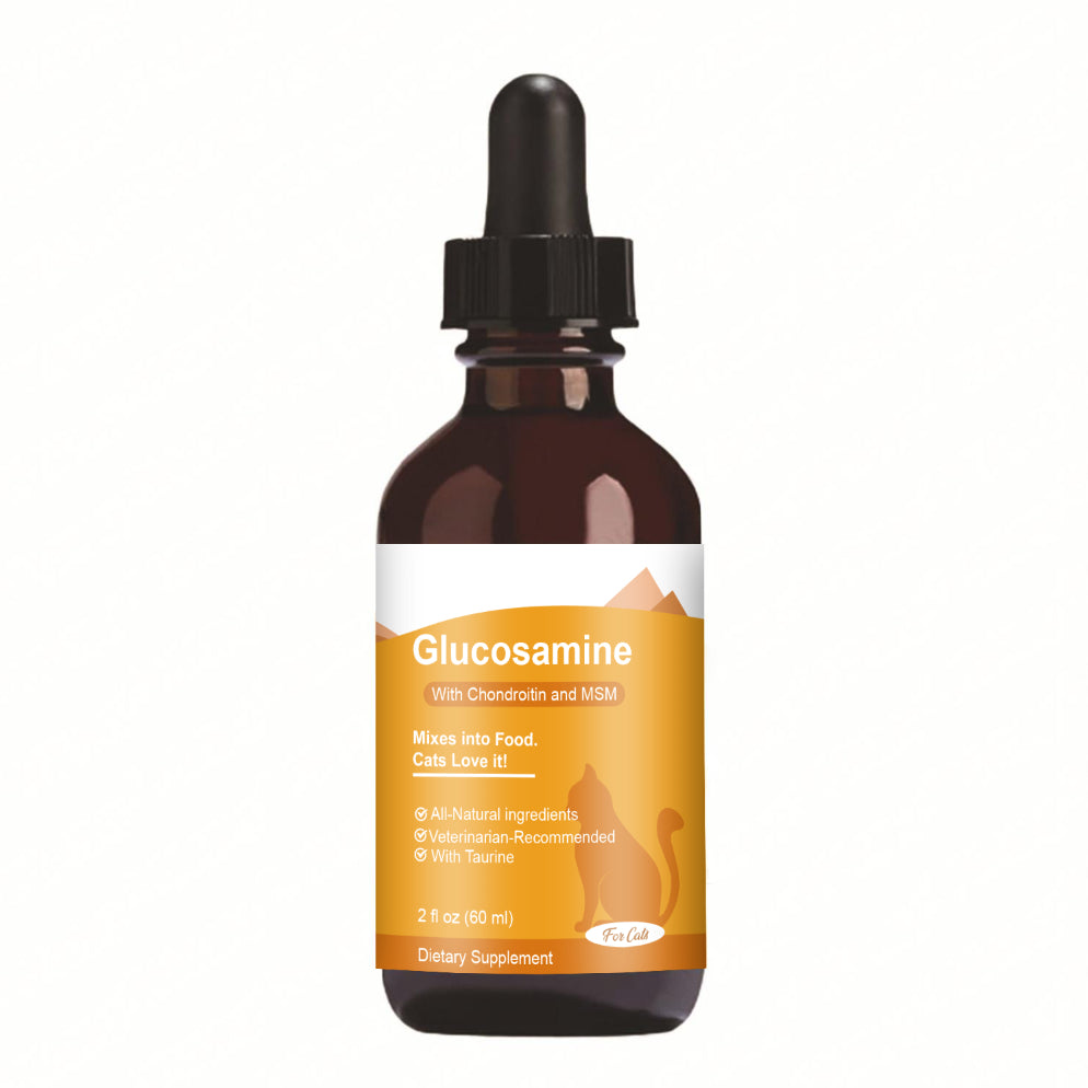 Glucosamine Drops for Pets - Joint Support Supplement for Dogs & Cats