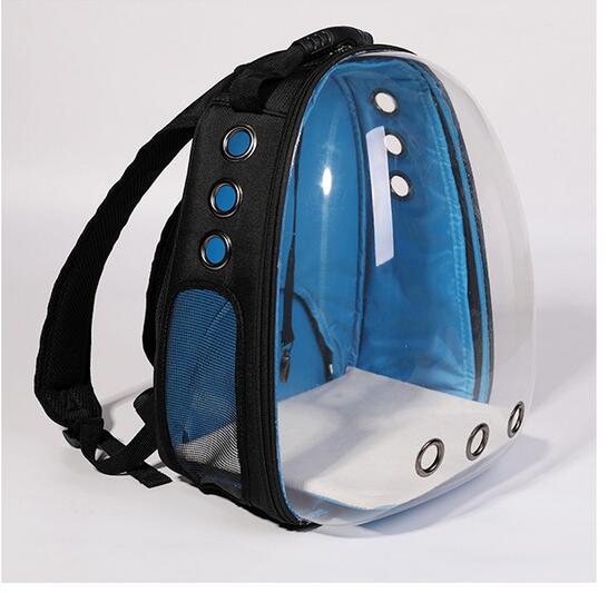 Transparent Pet Carrier Backpack - Bubble Window Travel Bag for Cats & Small Dogs
