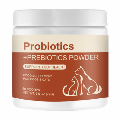 Probiotic Powder for Dogs & Pets - Digestive Health & Immune Support Supplement