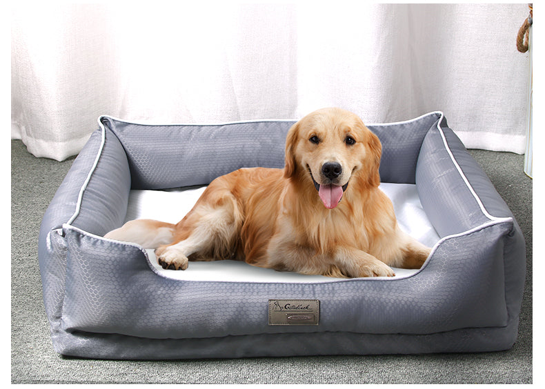 Removable & Washable Pet Bed - Easy-Clean Cushion for Dogs & Cats