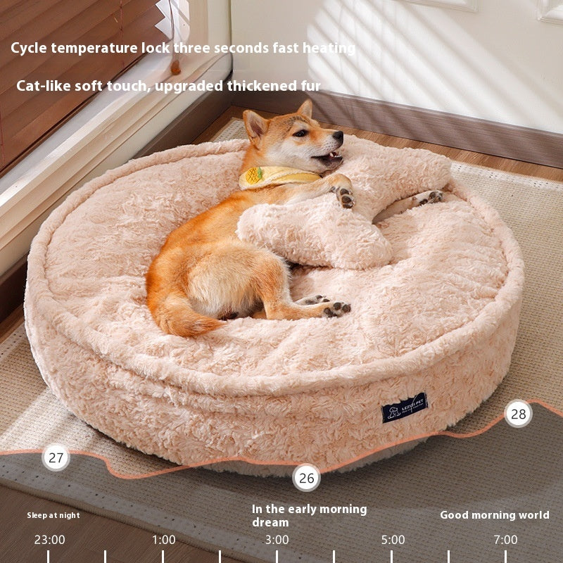 Deluxe Removable & Washable Pet Bed - Premium Comfort with Easy-Clean Cover