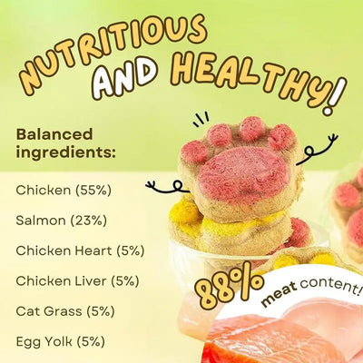 Freeze-Dried Cat Claw Treats - Training Rewards for Cats & Dogs