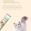 Cat Nutritional Paste Strips - Salmon & Tuna Treats for Kittens & Adult Cats