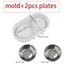 DIY Pet Snack Bowl Mold Kit - Silicone Resin Molds for Cat & Dog Treats