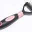 Professional Pet Dematting Comb - Dual-Sided Detangling & Deshedding Tool