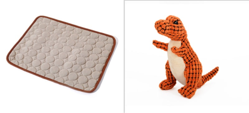 Pet Ice Mat - Self-Cooling Summer Pad for Dogs & Cats (No Freezing Required)