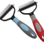 Professional Pet Dematting Comb - Dual-Sided Detangling & Deshedding Tool