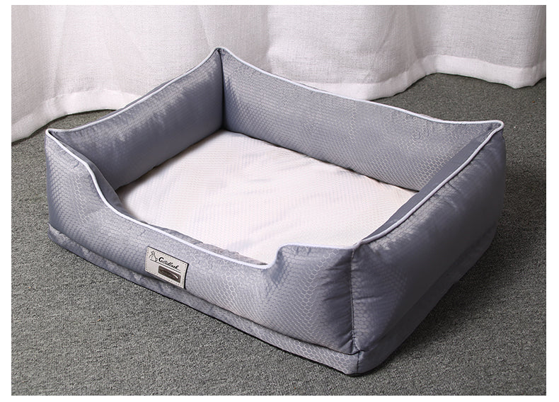 Removable & Washable Pet Bed - Easy-Clean Cushion for Dogs & Cats