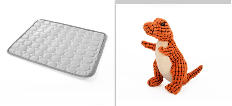 Pet Ice Mat - Self-Cooling Summer Pad for Dogs & Cats (No Freezing Required)
