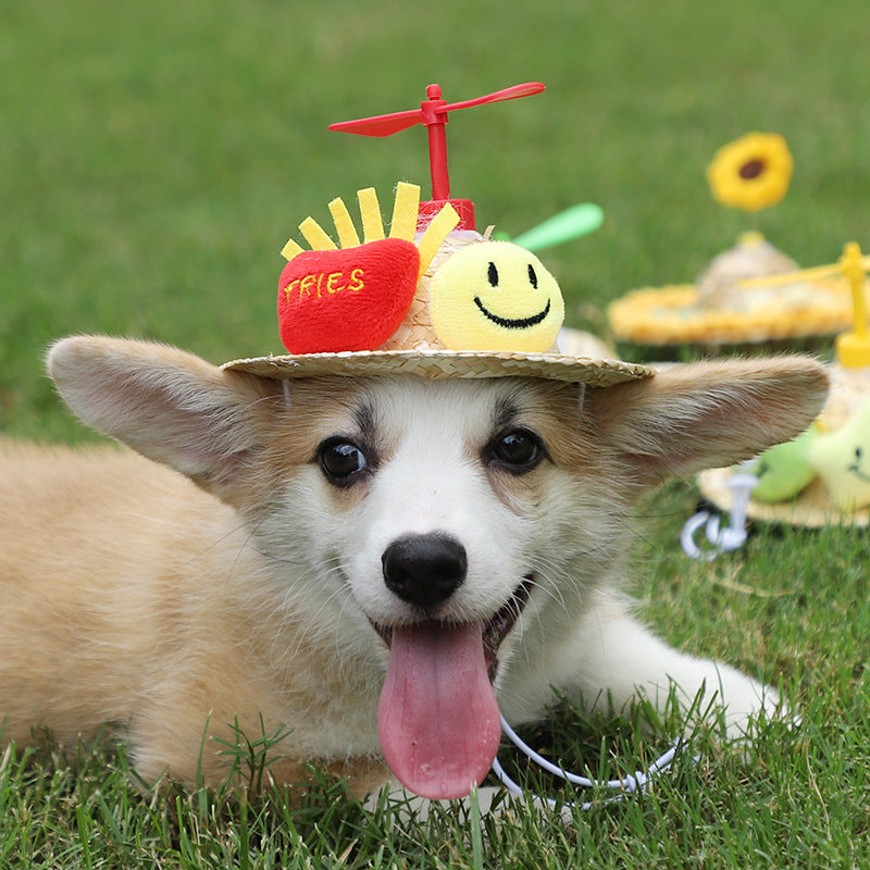 Adorable Pet Hat - Cute Headwear Costume for Cats & Small Dogs